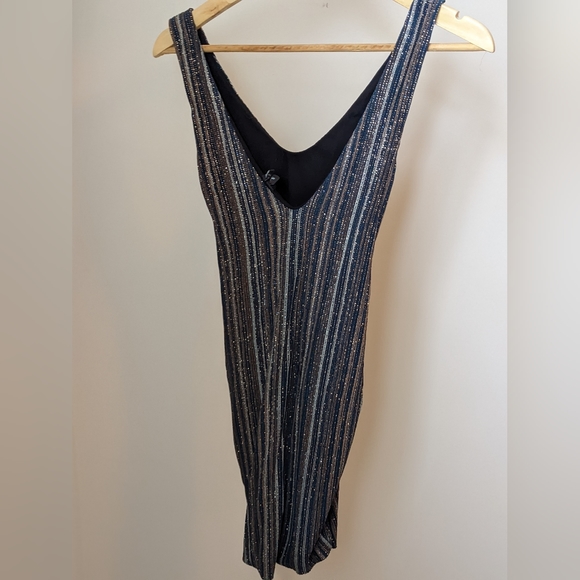 Guess by Marciano Glitter Stretchy Ruched Y2K Dress - Picture 4 of 9